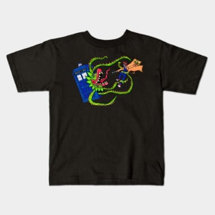 Plant monster VS John Smith Kids T-Shirt